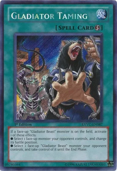 Gladiator Taming [1st Edition] EXVC-EN087
