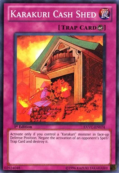 Karakuri Cash Shed [1st Edition] EXVC-EN074