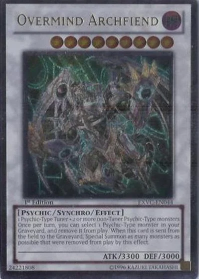 Overmind Archfiend [1st Edition] EXVC-EN044