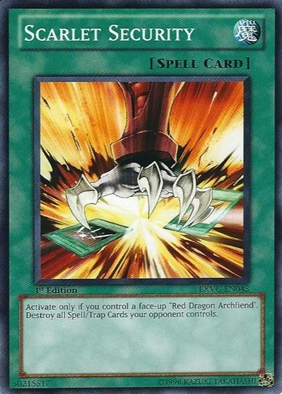 Scarlet Security [1st Edition] EXVC-EN045