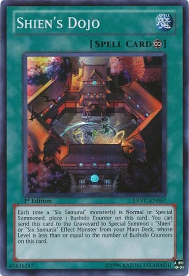 Shien's Dojo [1st Edition] EXVC-EN057
