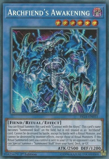 Archfiend's Awakening FIGA-EN031