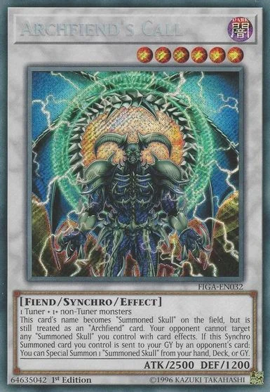 Archfiend's Call FIGA-EN032