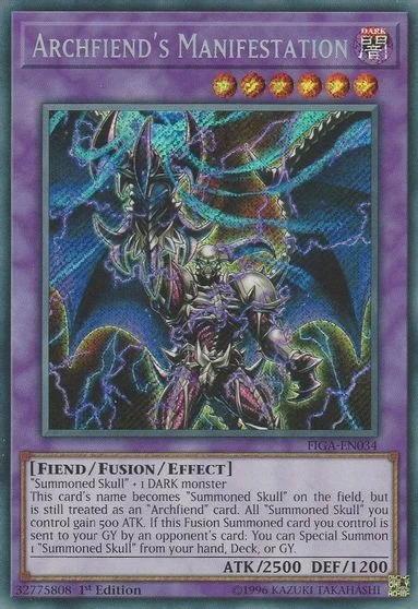 Archfiend's Manifestation FIGA-EN034