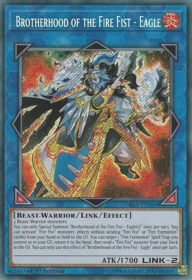 Brotherhood of the Fire Fist - Eagle FIGA-EN016