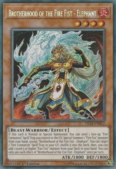 Brotherhood of the Fire Fist - Elephant FIGA-EN012