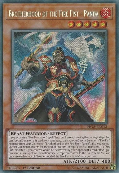 Brotherhood of the Fire Fist - Panda FIGA-EN013