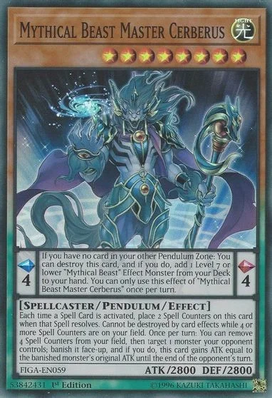 Mythical Beast Master Cerberus FIGA-EN059
