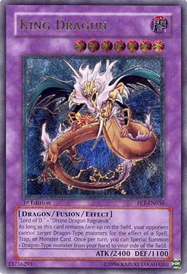 King Dragun [1st Edition] FET-EN036