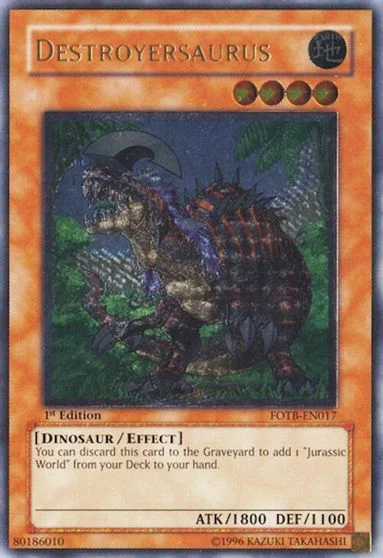 Destroyersaurus [1st Edition] FOTB-EN017