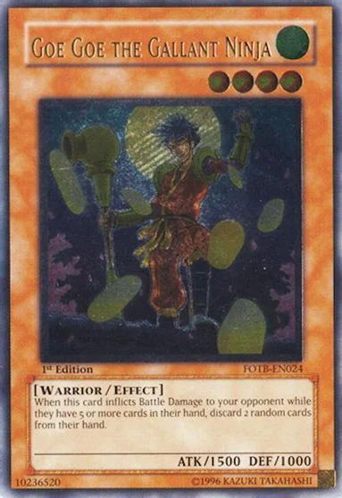 Goe Goe the Gallant Ninja [1st Edition] FOTB-EN024