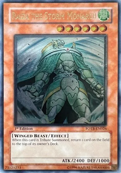 Raiza the Storm Monarch [Ultimate Rare] FOTB-EN026