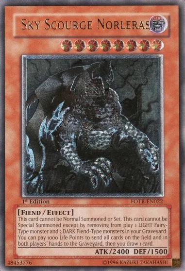 Sky Scourge Norleras [1st Edition] FOTB-EN022