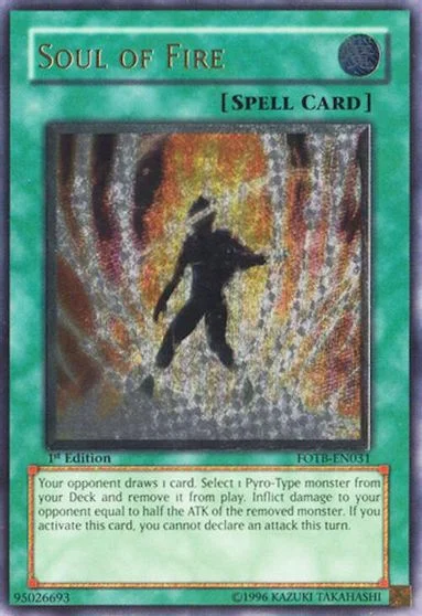 Soul of Fire [1st Edition] FOTB-EN031