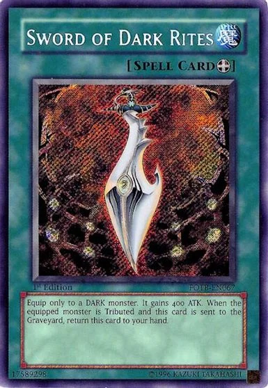 Sword of Dark Rites [1st Edition] FOTB-EN067