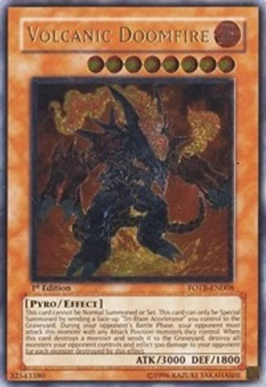 Volcanic Doomfire [1st Edition] FOTB-EN008