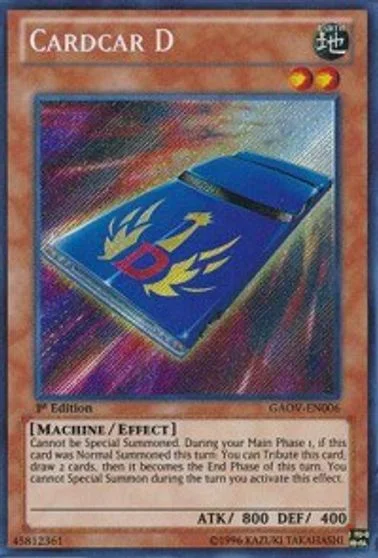 Cardcar D [1st Edition] GAOV-EN006