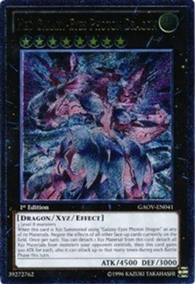 Neo Galaxy-Eyes Photon Dragon [1st Edition] GAOV-EN041