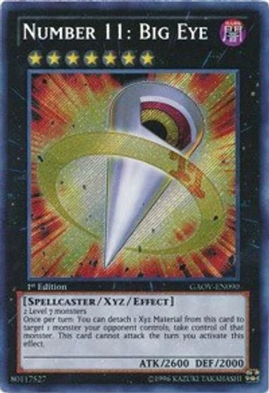 Number 11: Big Eye [1st Edition] GAOV-EN090