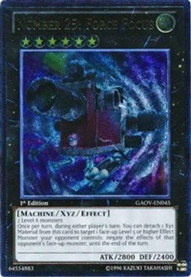 Number 25: Force Focus [1st Edition] GAOV-EN045