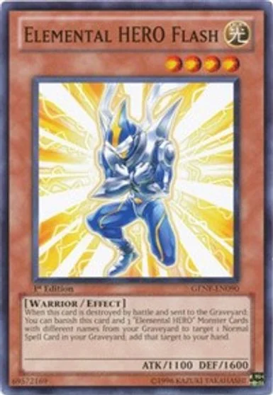 Elemental HERO Flash [1st edition] GENF-EN090