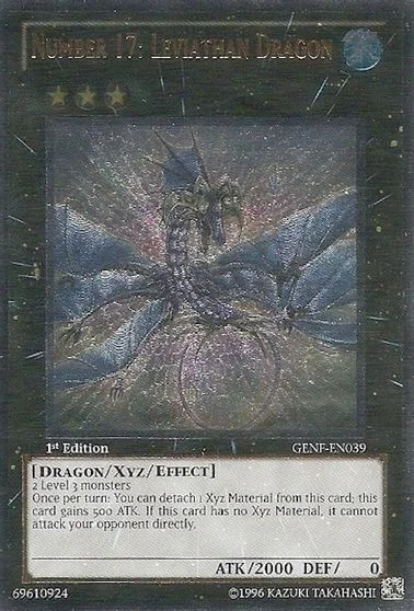 Number 17: Leviathan Dragon [Ultimate Rare 1st edition] GENF-EN039