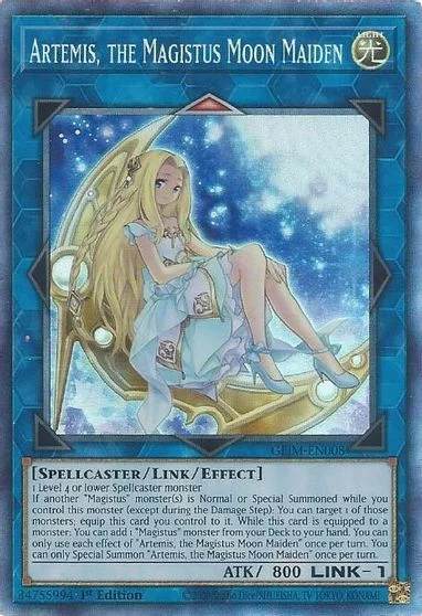 Artemis, the Magistus Moon Maiden [Collector's Rare] GEIM-EN008