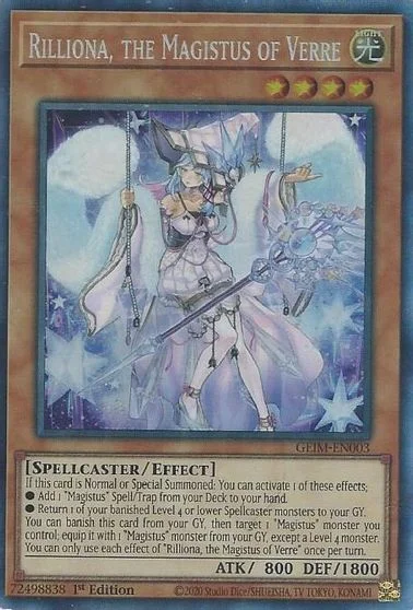 Rilliona, the Magistus of Verre [Collector's Rare] GEIM-EN003