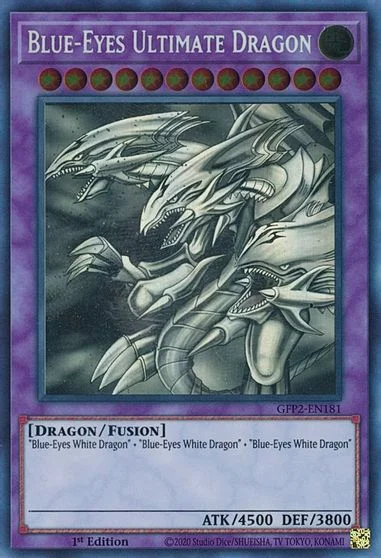 Blue-Eyes Ultimate Dragon [1st Edition] GFP2-EN181