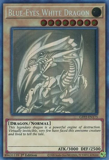 Blue-Eyes White Dragon [1st Edition] GFP2-EN175