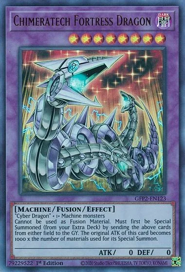 Chimeratech Fortress Dragon [1st Edition] GFP2-EN123