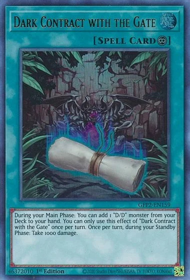 Dark Contract with the Gate [1st Edition] GFP2-EN159