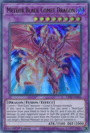Meteor Black Comet Dragon GFTP-EN096
