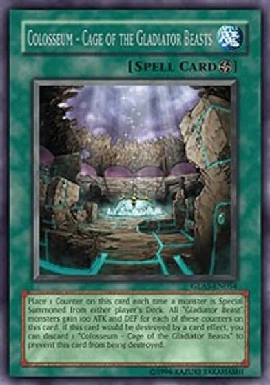 Colosseum - Cage of the Gladiator Beasts [1st Edition] GLAS-EN054