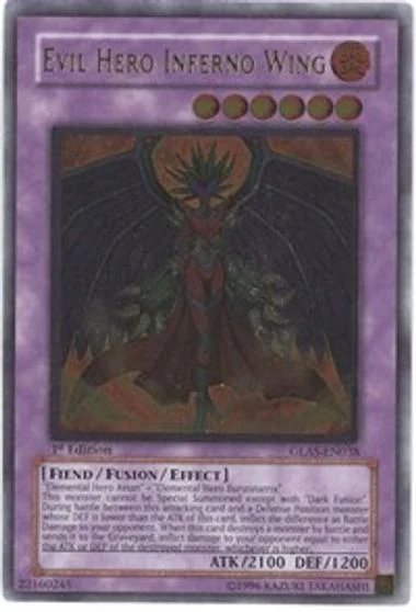 Evil HERO Inferno Wing  [1st Edition] GLAS-EN038
