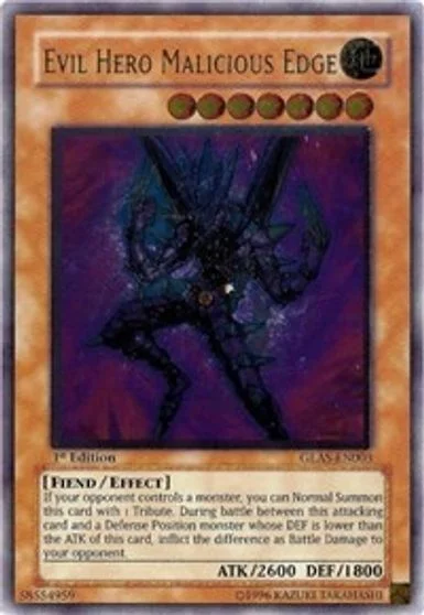 Evil HERO Malicious Edge GLAS-EN003