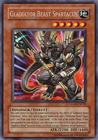 Gladiator Beast Spartacus [1st Edition] GLAS-EN018