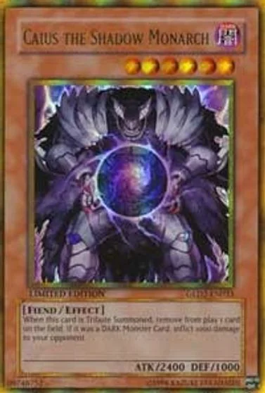 Caius the Shadow Monarch GLD2-EN033