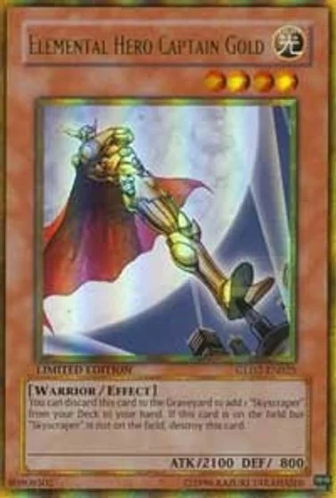 Elemental HERO Captain Gold GLD2-EN025