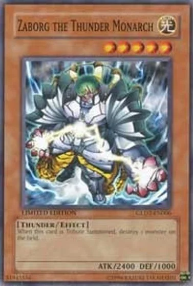 Zaborg the Thunder Monarch GLD2-EN006