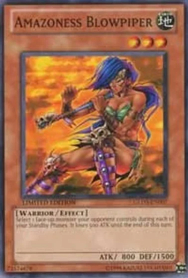 Amazoness Blowpiper GLD3-EN007