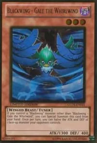 Blackwing - Gale the Whirlwind GLD3-EN021