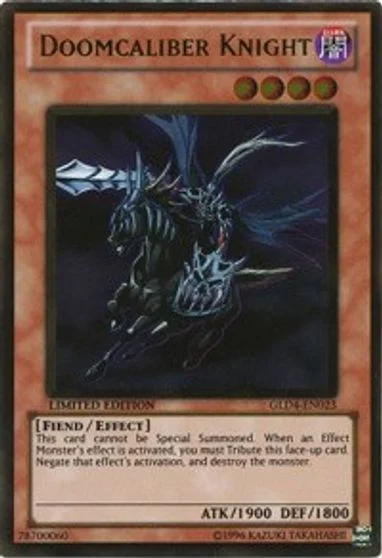 Doomcaliber Knight GLD4-EN023