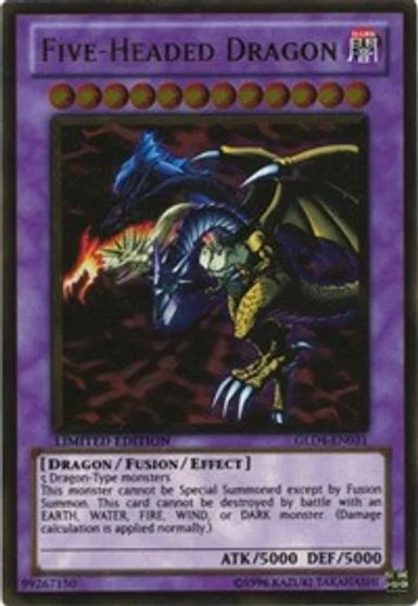Five-Headed Dragon GLD4-EN031