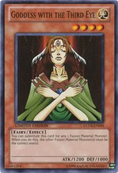 Goddess with the Third Eye GLD4-EN004