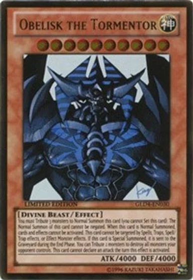 Obelisk the Tormentor GLD4-EN030