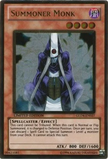 Summoner Monk GLD4-EN027
