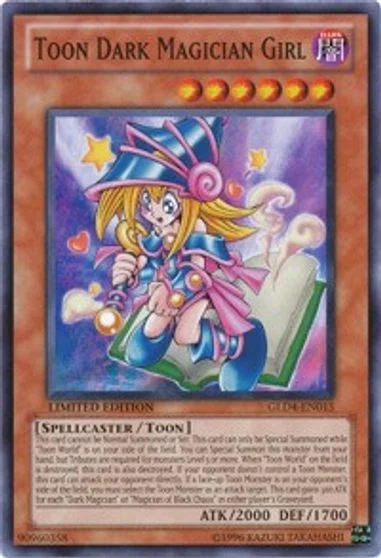 Toon Dark Magician Girl GLD4-EN015