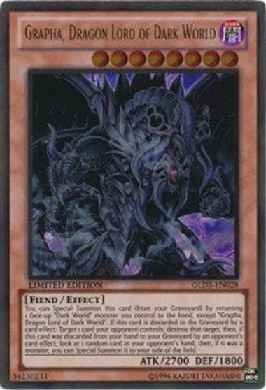 Grapha, Dragon Lord of Dark World GLD5-EN028