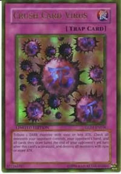 Crush Card Virus GLD1-EN038